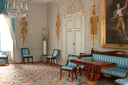 Lanterninen på Rosendals slott Empire Karl Johan-stil